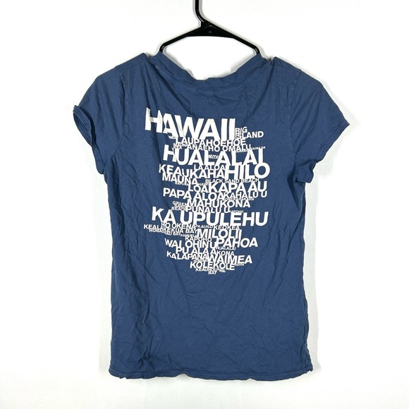 James Perse Tops Standard James Perse Hawaii Tee Shirt Dusty Blue L